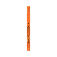 Marcador Fluorescente Justclick Mrh-105 Naranja | Morris | Pack 12 Unidades