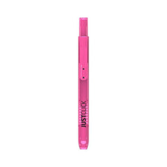 Marcador Fluorescente Justclick Mrh-105 Rosa | Morris | Pack 12 Unidades