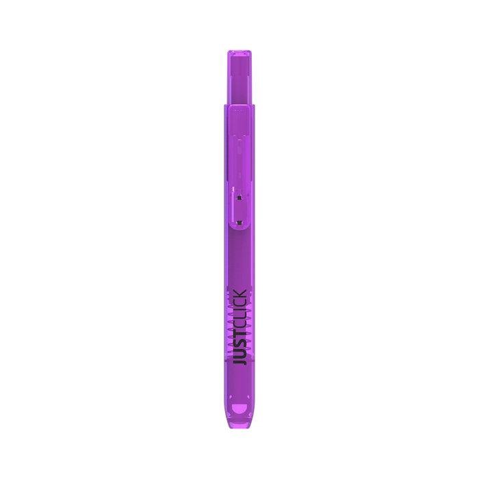 Marcador Fluorescente Justclick Mrh-105 Violeta | Morris | Pack 12 Unidades