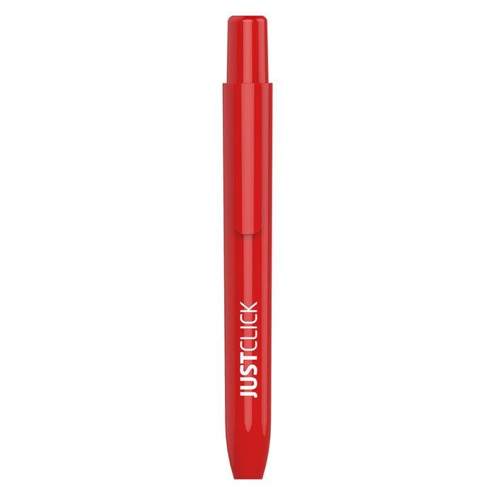 Marcador Permanente Justclick Mrp-106 Rojo | Morris | Pack 12 Unidades