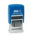Mini Sello Numerador 4 mm Modelo S 126 6 Bandas Azul de COLOP España