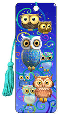 MARCAPAGINAS 3D NIGHT OWLS | 6 UNIDADES | (ARTGAME)