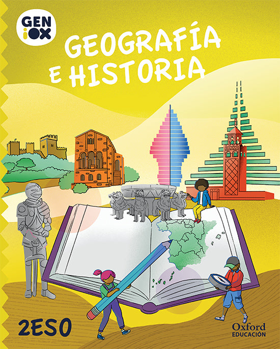 Geografía e Historia 2ºESO. GENiOX Libro del Alumno (Murcia) | Varios autores | 9780190541507 (OXFORD)
