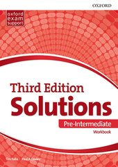 Solutions 3rd Edition Pre-Intermediate. Workbook Pk | Varios autores | 9780190541866 (OXFORD)