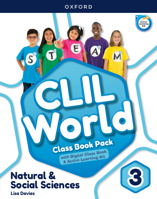 CLIL World Natural & Social Sciences 3. Class book | Varios autores | 9780190544997 (OXFORD)