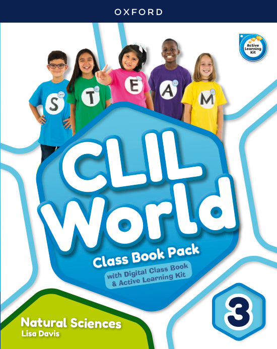CLIL World Natural Sciences 3. Class Book | Varios autores | 9780190546731 (OXFORD)