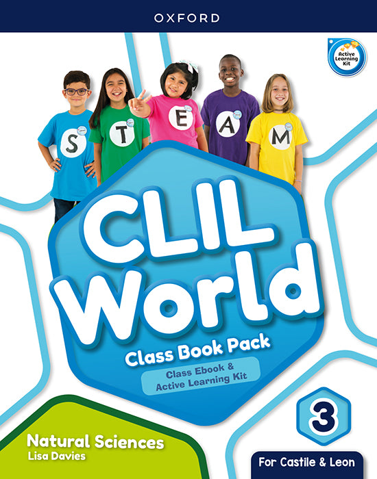CLIL World Natural Sciences 3. Class Book (Castile & Leon) | Varios autores | 9780190548100 (OXFORD)