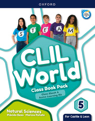 CLIL World Natural Sciences 5. Class Book (Castile & Leon) | Varios autores | 9780190548124 (OXFORD)