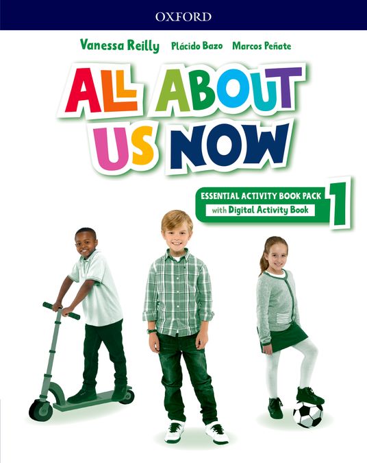 All About Us Now 1 . Activity Book Essential | Varios autores | 9780194079686 (OXFORD)