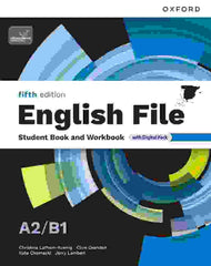 ✅ English File A2 / B1 Sbwb W / O Key Pk 5Ed Aa. Vv. Oxford University Press - 9780194145671