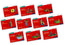 Read Write Inc - Phonics Red Ditty Books - Colour Pack of 10 | Varios autores | 9780198371175 (OXFORD)
