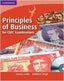 Principles Business Csec W Cd-rom Ww (Cambridge) - 9780521189576