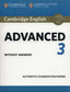 Cambridge English Advanced 3 Student´s Book (Cambridge) - 9781108431200