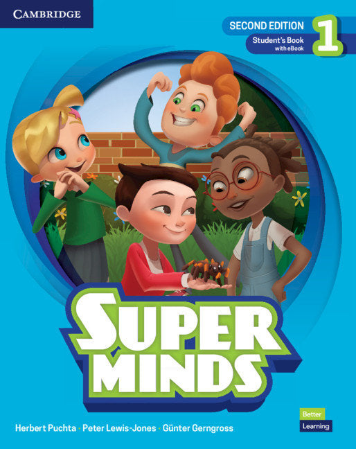 SUPER MINDS 1 ST WITH EBOOK BRITISH ENGLISH 22 | PUCHTA,HERBERT/LEWIS-JONES,PETER/GERNGRO | 9781108812214 (Cambridge)