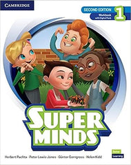 SUPER MINDS 1oEP WB WITH SUPER PRACTICE BOOK 22 | PUCHTA,HERBERT / LEWIS-JONES,PETER / GER | 9781108902823 (Cambridge)