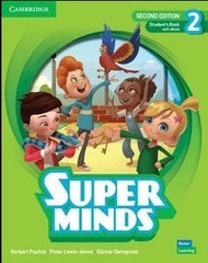 SUPER MINDS 2 WB WITH SUPER PRACTICE BOOK EBOOK 22 | PUCHTA,HERBERT/LEWIS-JONES,PETER/GERNGRO | 9781108902830 (Cambridge)