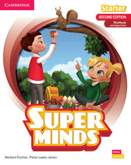 SUPER MINDS STARTER WB WITH DIGITAL PACK BRITISH ENGLISH | PUCHTA,HERBERT/LEWIS-JONES,PETER/GERNGRO | 9781108909266 (Cambridge)