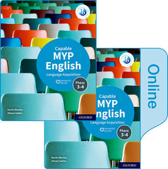 MYP English Language Acquisition Capable (Phases 3&4) Print and Enhanced Online Pack | Varios autores | 9781382010757 (OXFORD)