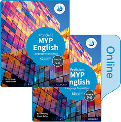 NEW MYP English Language Acquisition Proficient (Phases 5&6) Print and Enhanced Online Pack | Varios autores | 9781382010832 (OXFORD)