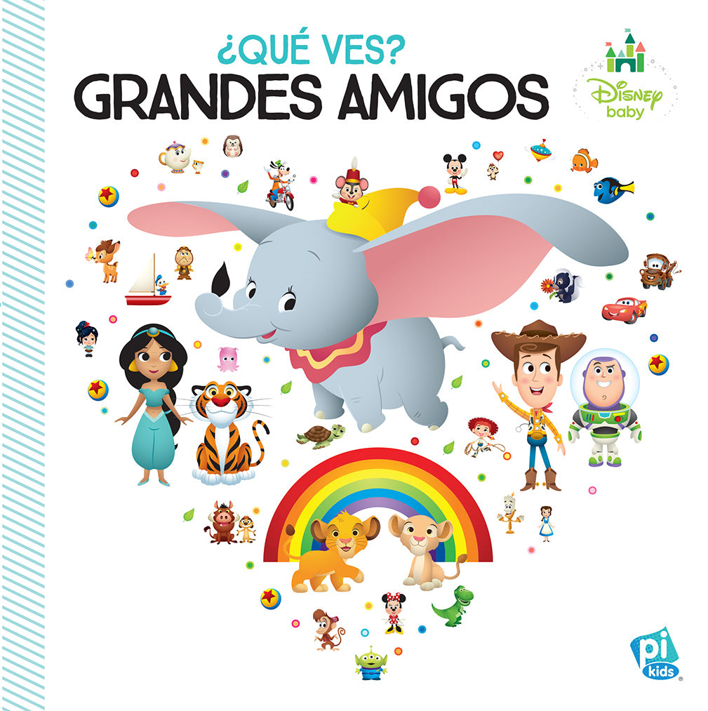 ¿QUÉ VES? GRANDES AMIGOS. DISNEY BABY WDYS