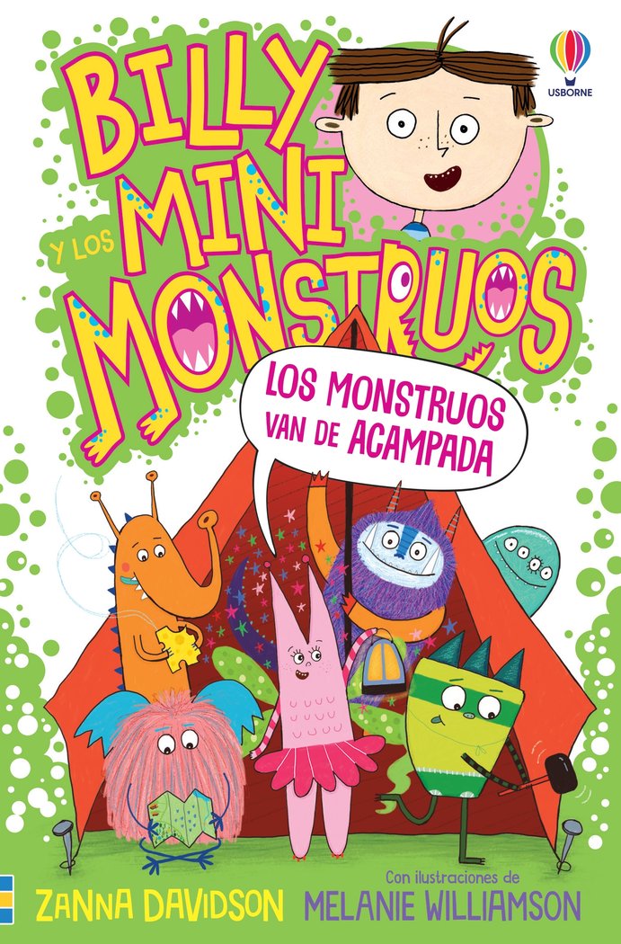 BILLY MINIMONSTRUOS 9 LOS MONSTRUOS VAN DE ACAMPADA | Davidson, Susanna | 9781805073710 (Usborne)