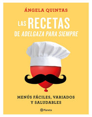 RECETAS DE ADELGAZA PARA SIEMPRELAS - 9788408180555