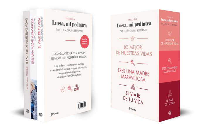 ESTUCHE TRILOGIA DE LUCIA MI PEDIATRA - 9788408249221