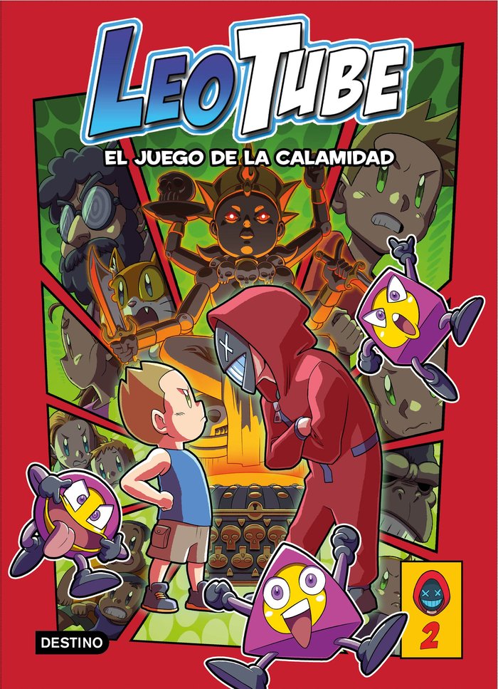 LEOTUBE 2 LEOTUBE Y EL JUEGO DE LA CALAMIDAD | Leotube | 9788408253778 (Destino infantil y juvenil)