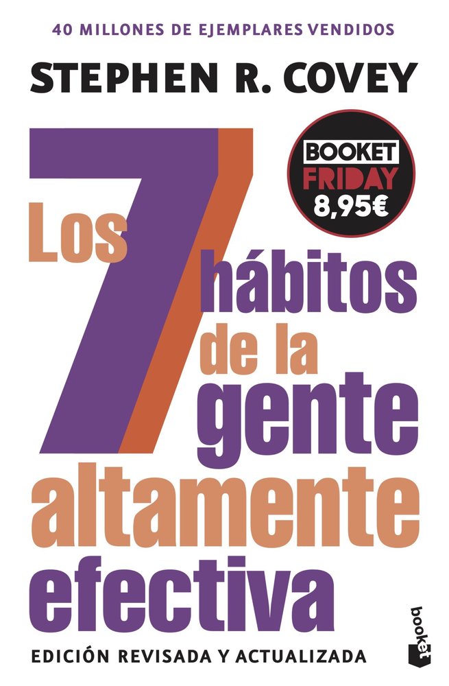 LOS 7 HABITOS DE LA GENTE ALTAMENTE EFECTIVA | COVEY, STEPHEN R, | BOOKET | 9788408309284