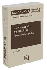 MODIFICACION DE MEDIDAS PROCESOS DE FAMILI 5ª EDICION - 9788410431034