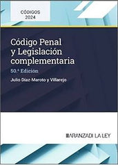 CODIGO PENAL Y LEGISLACION COMPLEMENTARIA 50ª ED - 9788410783775