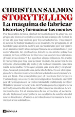 STORYTELLING | CHRISTIAN SALMON | EDICIONES PENINSULA | 9788411002042