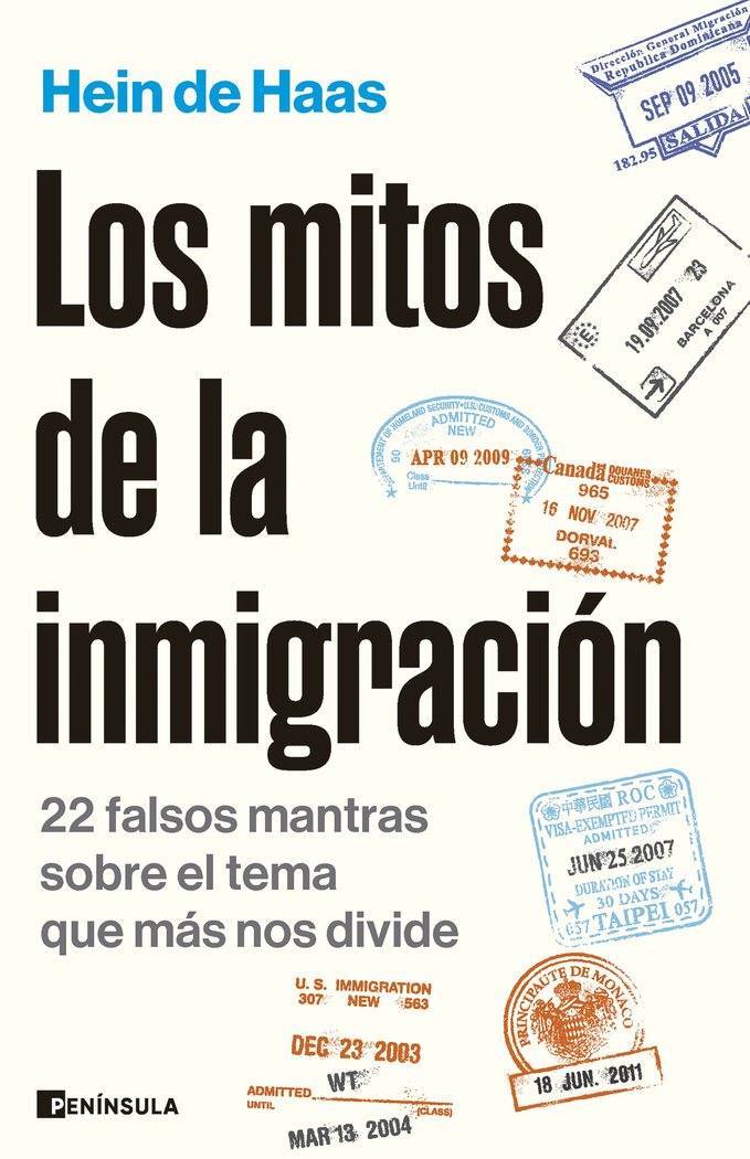 LOS MITOS DE LA INMIGRACION - 9788411002523
