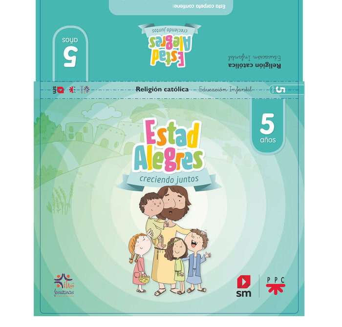 RELIGION CATOLICA EI 5 AÑOS ESTAD ALEGRES 23 | DIAZ MONTEJO, Ma ADORACION/SANCHEZ RAMOS | 9788411201902 (Sm)