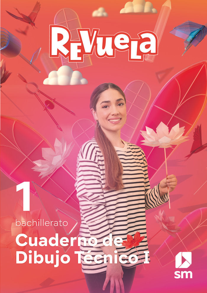 ✅ CUADERNO DIBUJO TECNICO 1ºNB 22 REVUELA I EQUIPO EDITORIAL SM I SM I 9788411202275