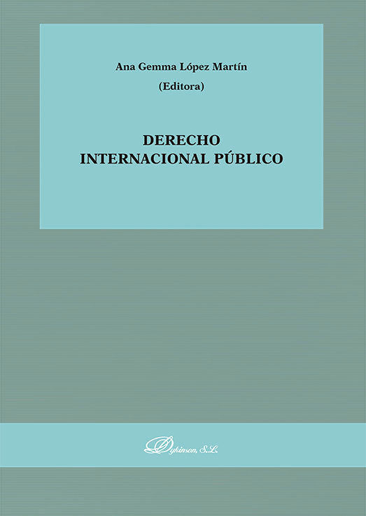 DERECHO INTERNACIONAL PUBLICO - 9788411225045