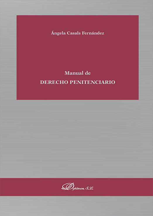 MANUAL DE DERECHO PENITENCIARIO - 9788411225175