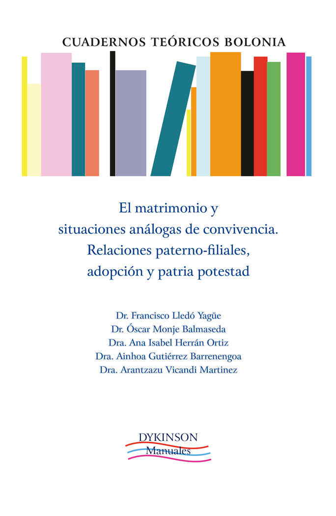 EL MATRIMONIO Y SITUACIONES ANALOGAS DE CONVIVENCIA RELACIO - 9788411229531