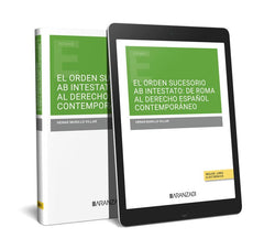 EL ORDEN SUCESORIO AB INTESTATO DE ROMA AL DERECHO ESPAÑOL - 9788411639484