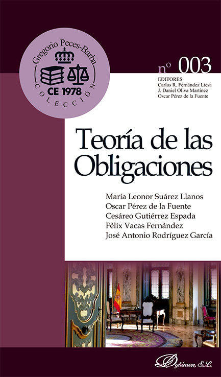 TEORIA DE LAS OBLIGACIONES - 9788411702300