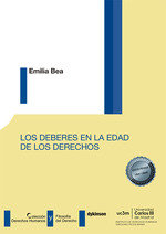 LOS DEBERES EN LA EDAD DE LOS DERECHOS - 9788411705523