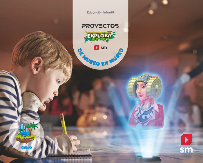 DE MUSEO EN MUSEO 4AÑOS EXPLORA 24 | DOMINGUEZ, SUSANA/MENENDEZ, PILAR/MORENO | 9788411822336 (Sm)