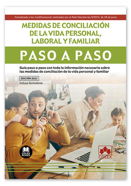 MEDIDAS DE CONCILIACION DE LA VIDA PERSONAL LABORAL Y FAMIL - 9788411941006