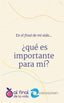 EN EL FINAL DE MI VIDA QUE ES IMPORTANTE PARA MI | BABESPEAN | EDICIONES I | 9788412211733