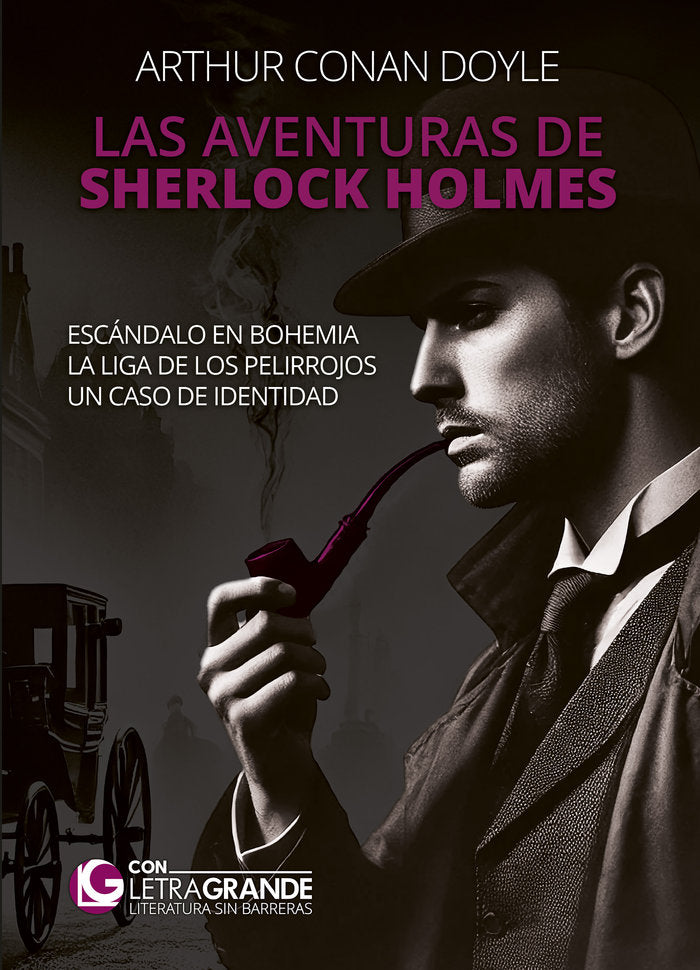 LAS AVENTURAS DE SHERLOCK HOLMES EDICION LETRA GRANDE - 9788412932706