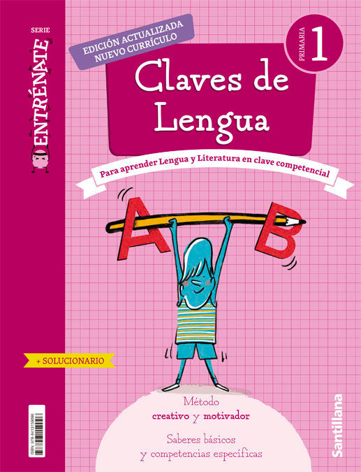 QUAD,LLENGUA 1oEP CAST,/CATALAN 22 ENTRENATE | AA,VV | 9788413159096 (Grup Promotor Santillana)