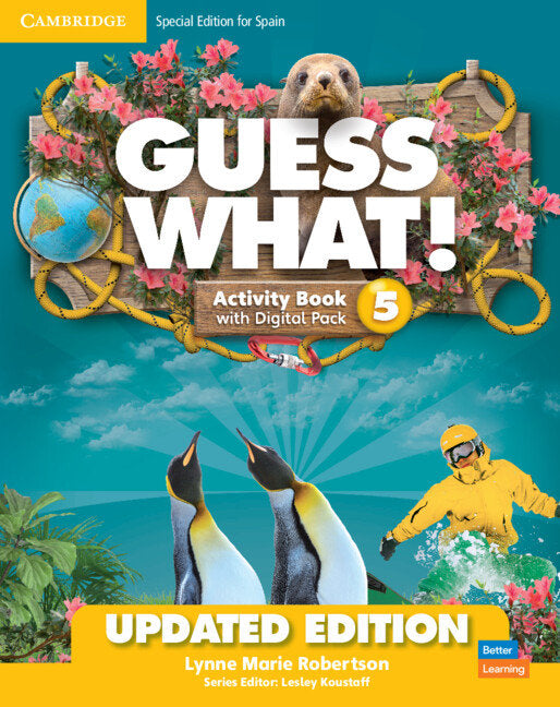 Guess What! Level 5 Activity Book with Digital Pack and Home Booklet Special Edition for Spain Updated | Varios autores | 9788413221038 (Cambridge)