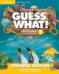 Guess What! Level 5 Activity Book with Digital Pack and Home Booklet Special Edition for Spain Updated | Varios autores | 9788413221038 (Cambridge)