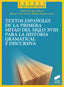 Textos Españoles de la Pr | SINTESIS EDITOR | 9788413570143