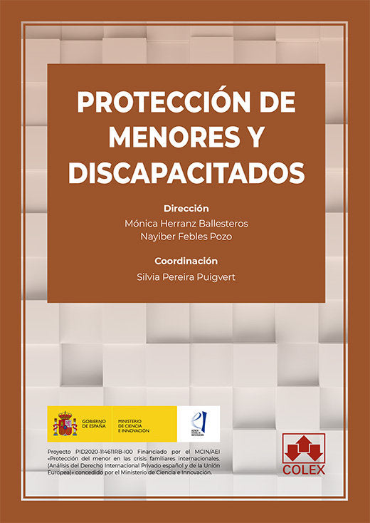 PROTECCION DE MENORES Y DISCAPACITADOS - 9788413599823